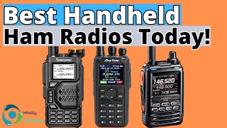 The Best Handheld Ham Radios In 2024 TOP 3 [upl. by Herrmann]