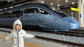 korail train 기차영상 강릉역 누리로  바다열차  KTX이음 객차 정비 [upl. by Zenger]