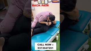 BACK PAIN  Chiropractic Treatment in Delhi  Dr Varun  Call  9313047251  delhi doctor [upl. by Nudnarb]