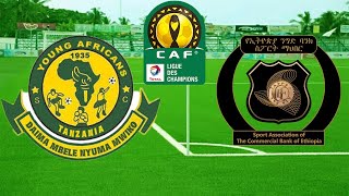 LIVE YANGA 2 VS CBE 0  KLABU BINGWA AFRICA AFRIKA CAF ZANZIBAR [upl. by Albertson716]