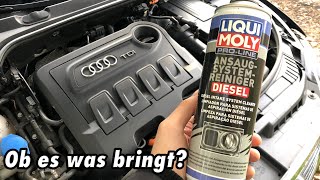 LIQUI MOLY Ansaug System Reiniger  300000km AUDI A3 [upl. by Nimrac]