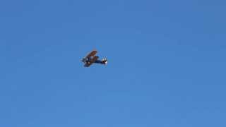 Random Stearman Model 75 flying over north Austin [upl. by Haisa]