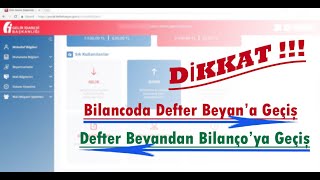 Defter Beyan Defter Yönetimi ve Bilançoya Geçiş İşlemleri [upl. by Terti]