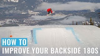 How To Improve Your Backside 180s On A Snowboard [upl. by Eissolf463]