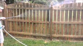 Wooden Fence Soft Wash [upl. by Melina228]