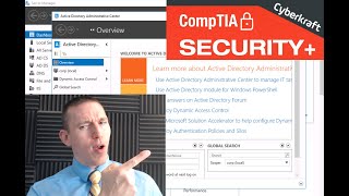 Managing Centralized Authentication  CompTIA Security Lab 10 [upl. by Lovett]