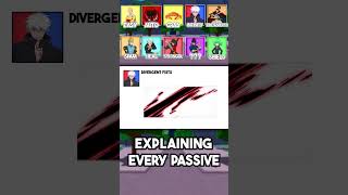 Every passive EXPLAINED In TSB Part 10  animation tsb roblox roblox gojo jujutsukaisen jjk [upl. by Nannoc]