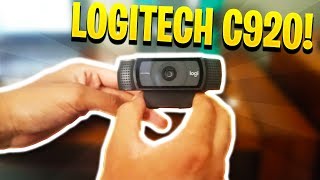 Logitech C920 HD Pro Webcam Unboxing Video 2018 [upl. by Amyas187]