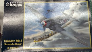 Special Hobby Yakovlev Yak3 132 Scale Model Aircraft [upl. by Chastain]