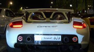 White Porsche Carrera GT [upl. by Hanikehs]