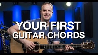 Your First Guitar Chords  Beginner Guitar Lesson 8 [upl. by Roy]