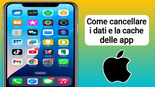 Come cancellare i dati delle app su iPhone  Come cancellare la cache su iPhone [upl. by Livesay]