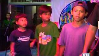 Wish Ko Lang Ang sorpresa ni Gloc9 sa mga batang rapper ng Davao [upl. by Ecyned148]