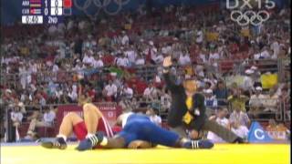 Greco Roman Wrestling Technique Highlights from Beijing OlympicsPart 1 [upl. by Nelak]