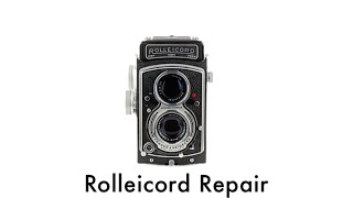 Rolleicord Aperture Repair [upl. by Darom]