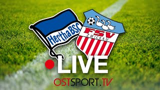 LIVE Hertha BSC II vs FSV Zwickau  Regionalliga Nordost  SP11 [upl. by Ibbison]