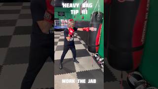 Heavy Bag Tips 1 Work the Jab boxing peekaboo miketyson madhooker [upl. by Nawad777]