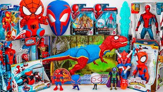 SpiderMan Toy Collection Unboxing Review Spidey and His Amazing Friends Toy Collection [upl. by Hollie]