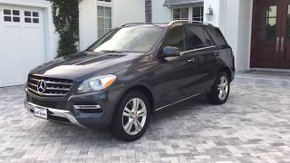 2014 Mercedes Benz ML350 Luxury SUV Review and Test Drive by Bill  Auto Europa Naples [upl. by Aliam861]