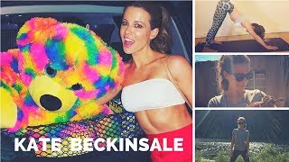 Kate Beckinsale Funny Workouts And Lovely Moments With Pets [upl. by Sonahpets]