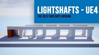 How to use Light Shafts in Unreal Engine 4 [upl. by Farly654]