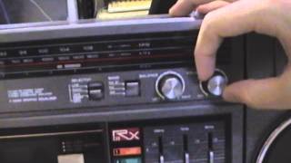 Panasonic RXC39 portable stereo 1984 [upl. by Firehs]