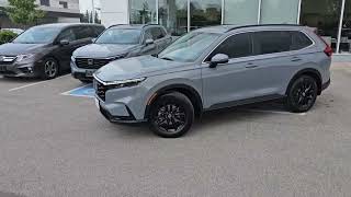 2023 Honda CR V Sport AWD in Urban Grey Pearl [upl. by Nirrol]