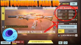 CALL OF DUTY MOBILE EN PC  ASI ES JUGAR EN GAMELOOP A 120 FPS  CLASE PROHIBIDA DE LA M13 MITICA 🥵 [upl. by Marvel]