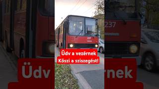 Ikarus GVM 28094  T0237  indul a Róna utcától egy kedves sofőrrel [upl. by Natalina]