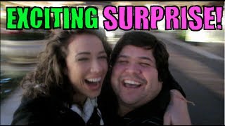 EXCITING SURPRISE Vlogmas day 3 [upl. by Ailalue]