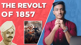 The Revolt of 1857  Sepoy Mutiny of 1857  Revolt of 1857 Class 8  Class 10 [upl. by Esertak212]