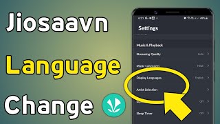 Jiosaavn Language Change  Jiosaavn Me Language Kaise Change Kare [upl. by Kuo]