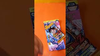 Ancora altri 3 blister bustine Carte DRAGONBALL Z SCONTRO FINALE PREZIOSI COLLECTION 2012 Asmr [upl. by Hewie]