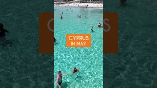 Cyprus In May  Where You Can Swim travel beach summer [upl. by Wenn]