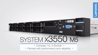 Lenovo System x3550 M5 Product Video [upl. by Aryamoy725]