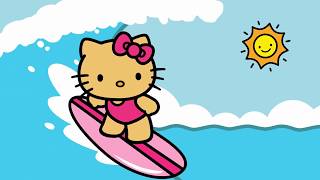 Verano con Hello Kitty y Sus Amigos  El Mundo de Hello Kitty [upl. by Saimon367]