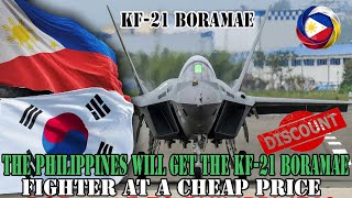 THE PHILIPPINES WILL GET THE KF21 BORAMAE FIGHTER AT A CHEAP PRICE [upl. by Renate]