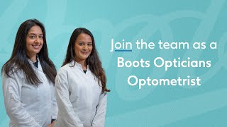 Join the team as a Boots Opticians Optometrist [upl. by Yak952]