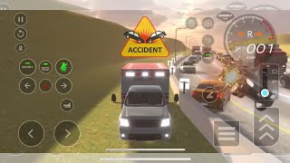 Driving on a Road Full of Incidents Accidents Traffic Jams and Escapesaccidents roadaccident [upl. by Maurizia76]