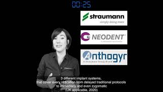 Straumann Group overview in 60 seconds [upl. by Avuha335]