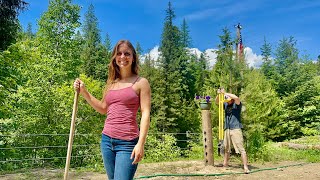 STEEP Electric Hillside Pasture Build for SHEEP [upl. by Ostraw]