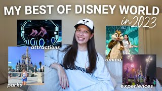 MY BEST OF DISNEY WORLD RECAP best of parks dining attractions resorts experiences amp more [upl. by Ahtnamys927]