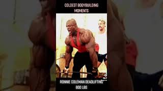 quotRonnie Colemans Amazing Deadlift Recordquot Lightweight baby bodybuilding mrolympia bodybuilder [upl. by Euqinmod962]