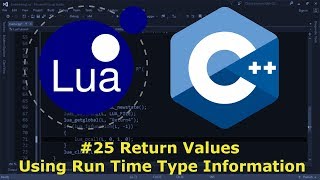 Embedding Lua in C 25  Return Values Using Run Time Type Information [upl. by Koblas]