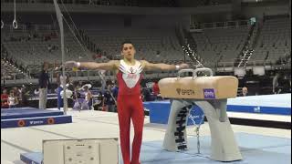 2024 US Championships Pommel Horse Day 1 and 2 [upl. by Saticilef768]