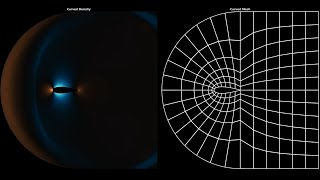 Curved Naca Mesh  High Order  Euler Equations  Discontinuous Galerkin  FEM  PythonMatlabC [upl. by Ttcos]