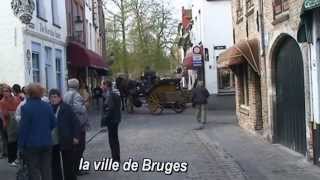 Belgique découverte des canaux de Bruges [upl. by Annahoj]