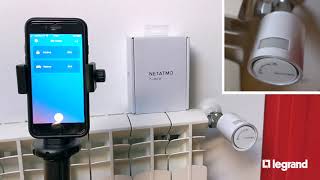 How to use the Smarther with Netatmo thermostat with Netatmo smart radiator valves [upl. by Coughlin]