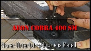 Aeon Cobra 400 sm  Neuer Unterfahrschutz aus Metall  Quad underride barrier [upl. by Ailey]