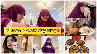 23 roza  Work day vlog💖 [upl. by Saidel753]